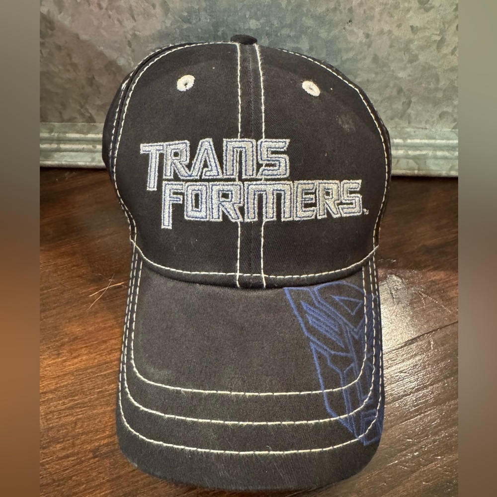 Transformers youth Velcro back hat. Transformers youth hat.